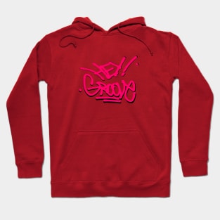 hey groove graffiti tag 2 Hoodie